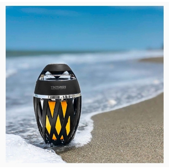 TikiTunes Bluetooth Tiki Torch Speaker - Picture 1 of 6